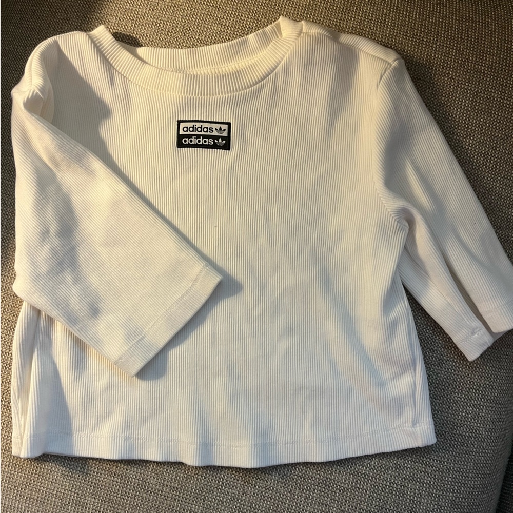 Ribbed Adidas Baby tee